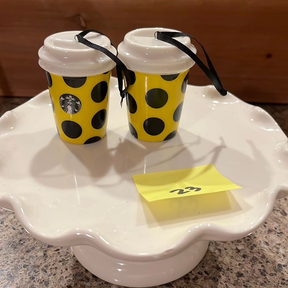 Starbucks ornament